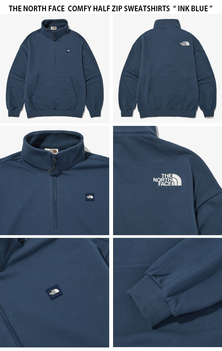 楽天市場】THE NORTH FACE ノースフェイス スウェット COMFY HALF ZIP