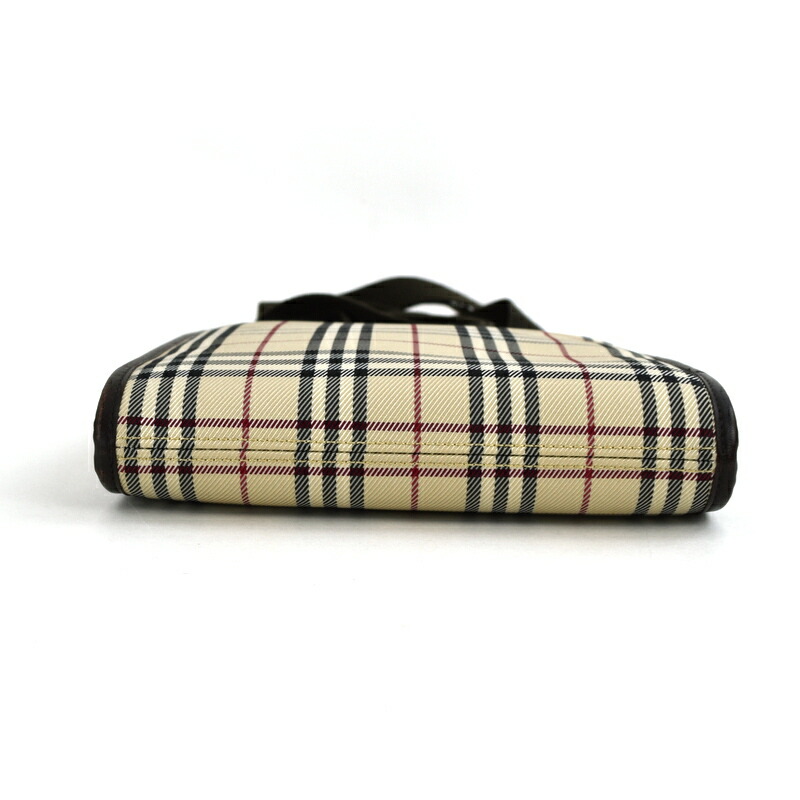 楽天市場】バーバリー ショルダーバッグ ノバチェック ベージュ ダーク