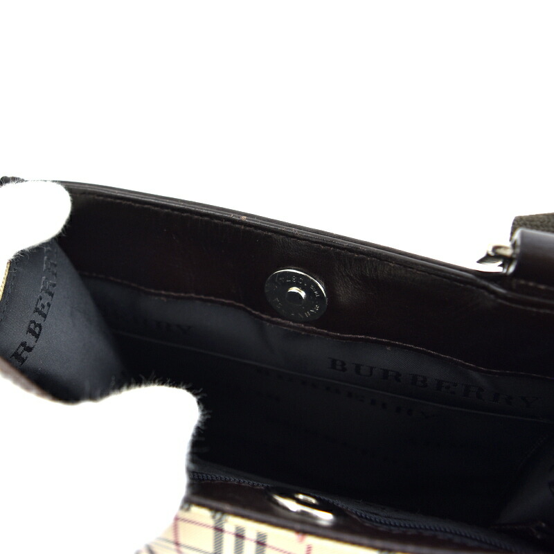 楽天市場】バーバリー ショルダーバッグ ノバチェック ベージュ ダーク