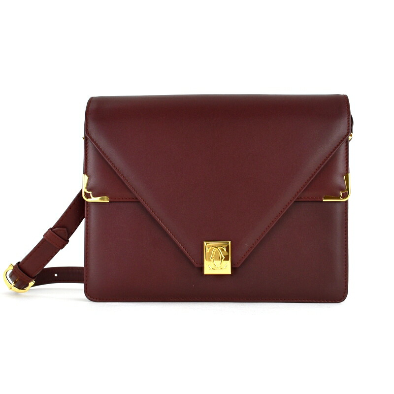 楽天市場】カルティエ ショルダーバッグ マストライン フラップバッグ