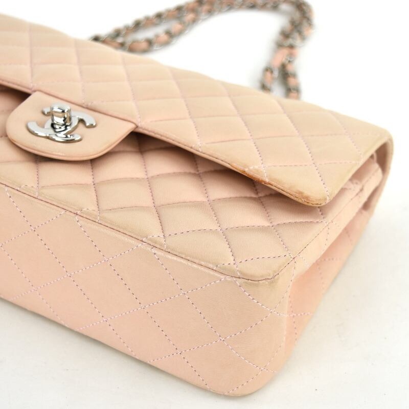 楽天市場】シャネル バッグ チェーンショルダー マトラッセ Wフラップ