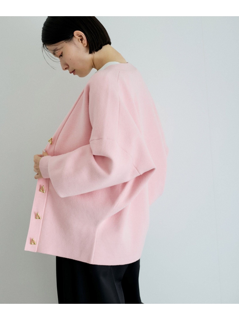 楽天市場】【SALE／30%OFF】トライアングルボタンミドルカーディガン