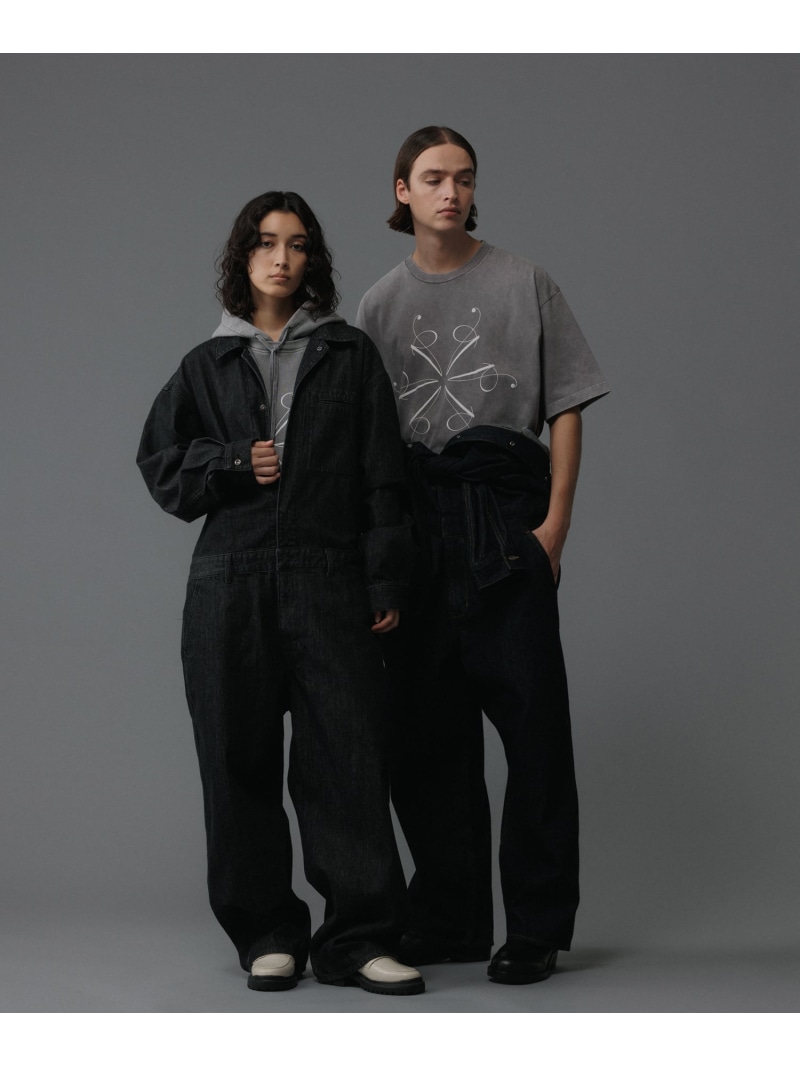 楽天市場】リサイクル コットン デニム オールインワン