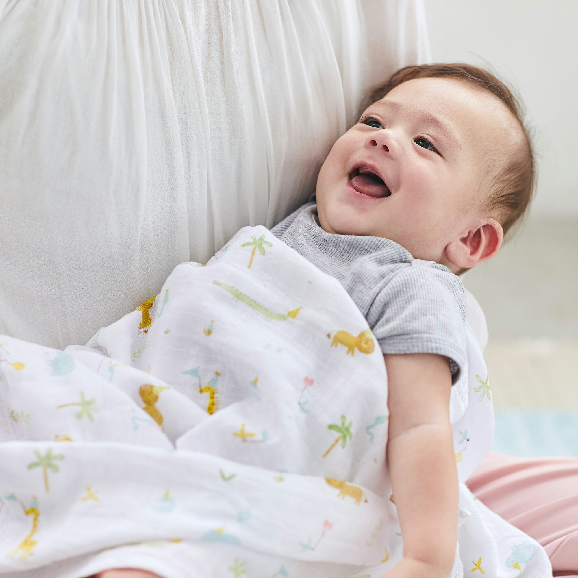 楽天市場】うま年の干支 スワドル おくるみ ガーゼ ベビー 3枚 セット