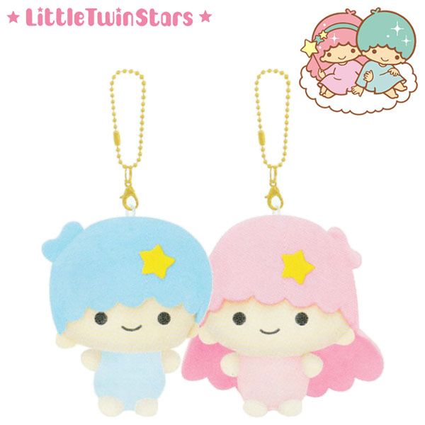 楽天市場】リトルツインスターズ ニコぬいキーホルダー キキ＆ララ
