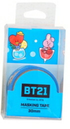 楽天市場】【30mm】BT21 Masking Tape 30mm【送料無料】公式グッズ