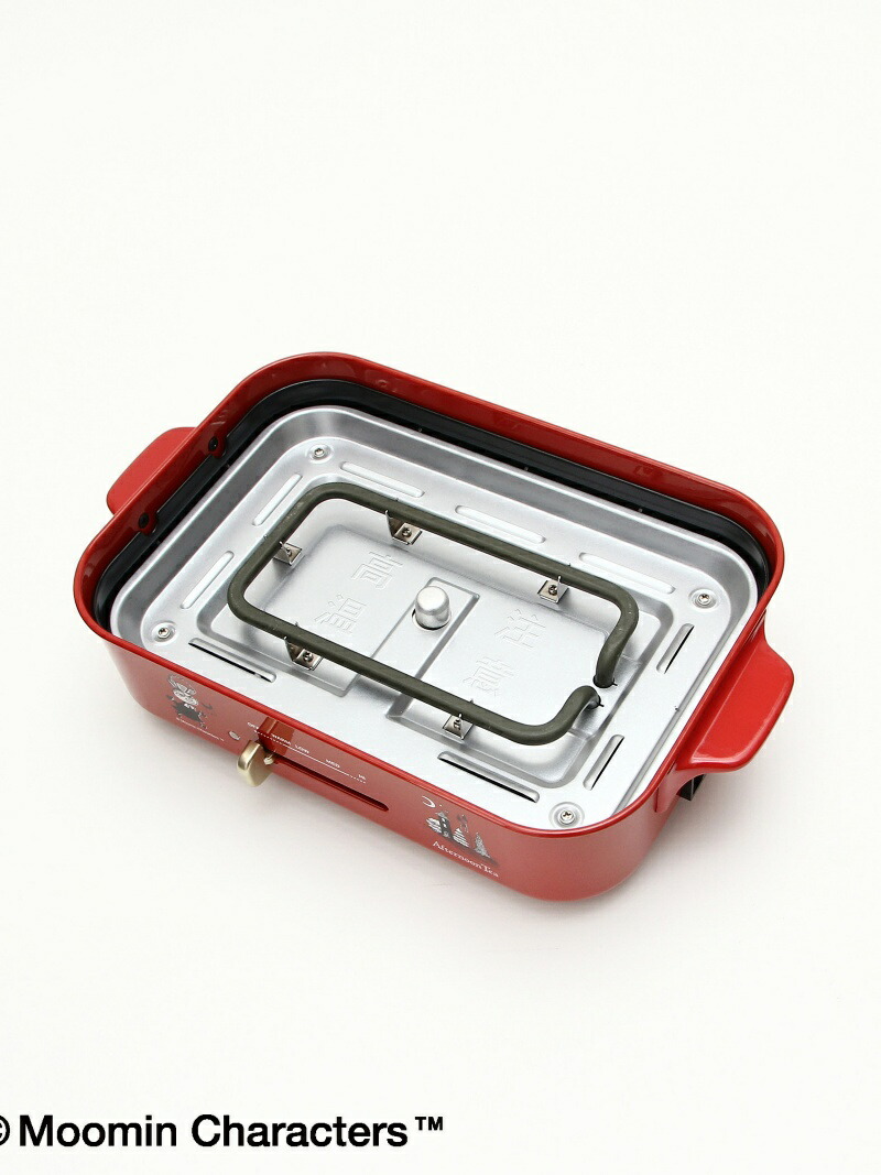 楽天市場】Moomin×AfternoonTea/BRUNO/コンパクトホットプレート