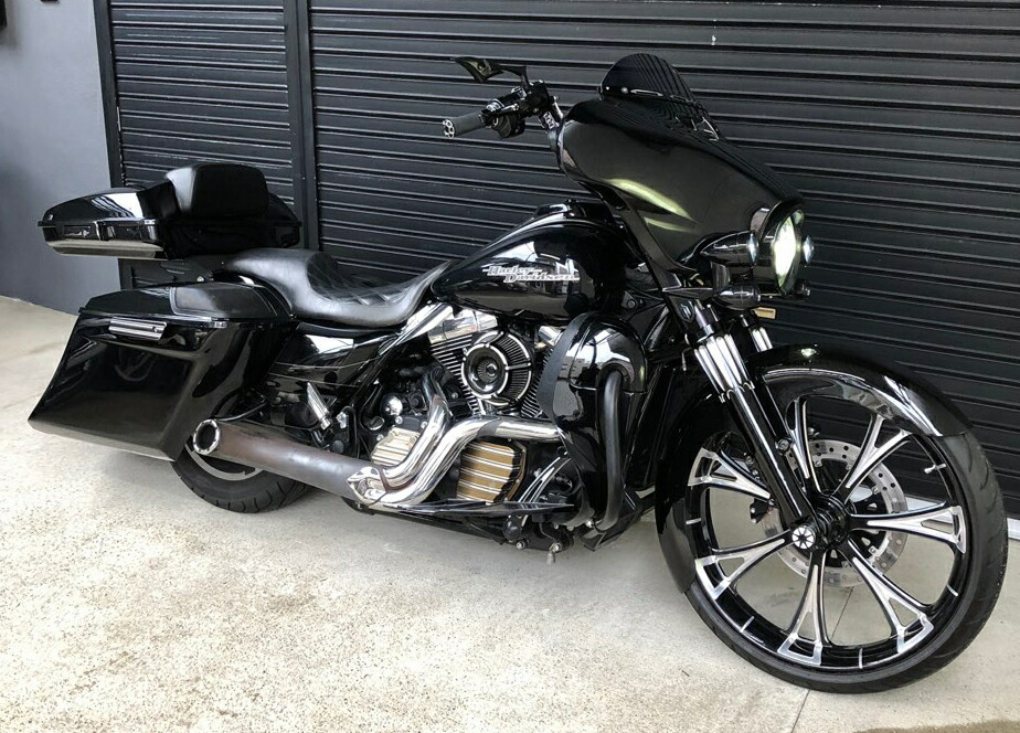 楽天市場】【ブラックラッチモデル】ハーレー レーザー ツアーパック