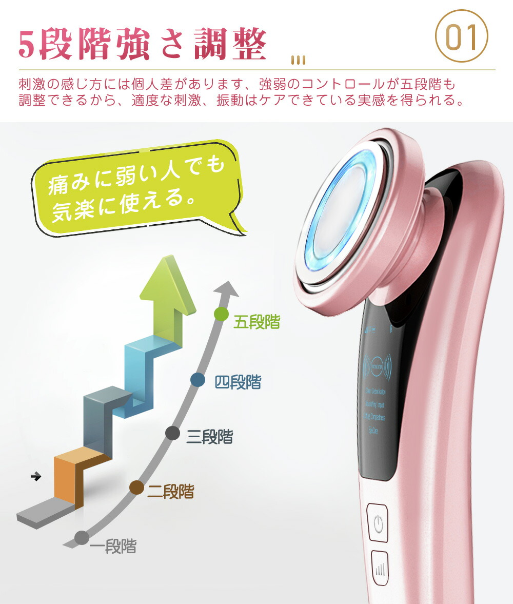 楽天市場】楽天1位146冠達成☆美顔器 リフトアップ【目元ケア】【光