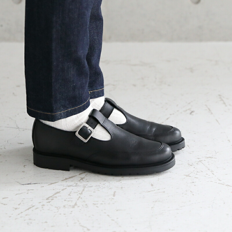 楽天市場】【25%OFFクーポン！】クレマン KLEMAN T字ストラップレザー