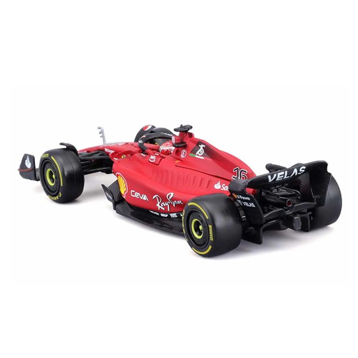 楽天市場】ミニカー 1/43 SフェラーリF1-75 2022 ＃16 ルクレール