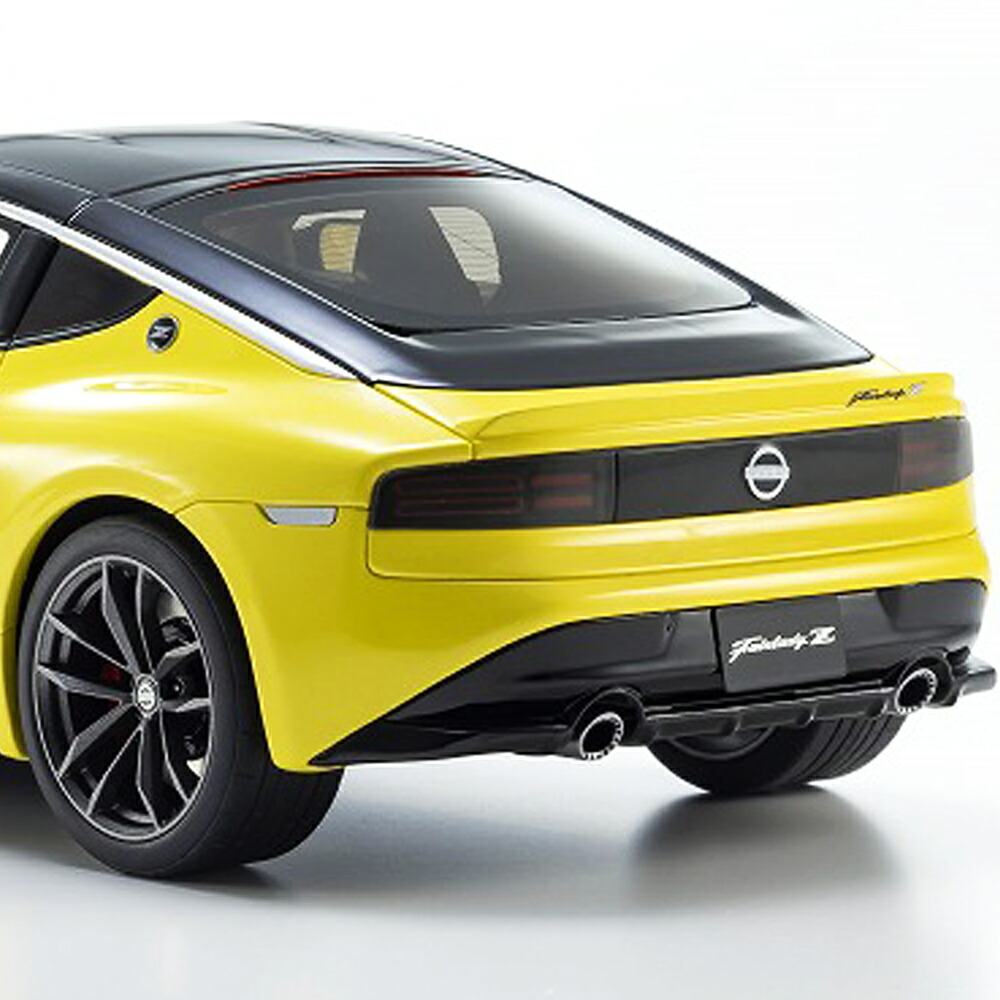 楽天市場】ミニカー 1/18 日産 フェアレディZ イエロー サムライ 京商