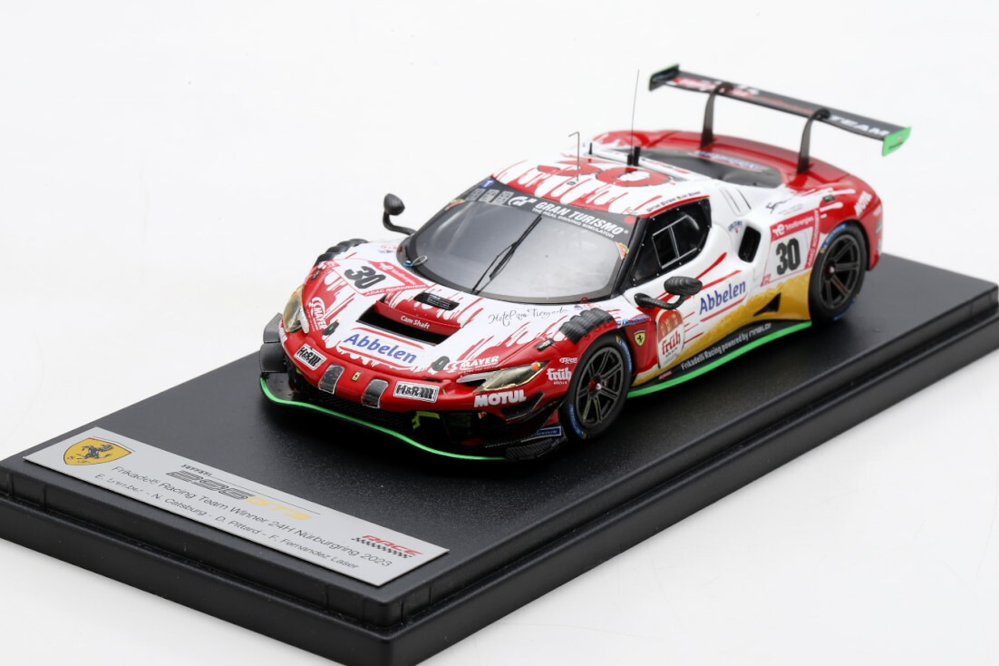 楽天市場】ルックスマート 1/43 フェラーリ 296 GT3 #30 優勝