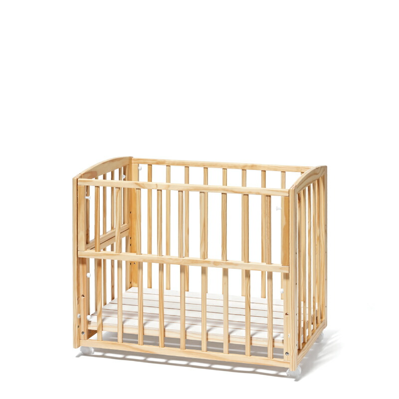 楽天市場】大和屋 ノモック Wオープンハイタイプ ミニベビーベッド