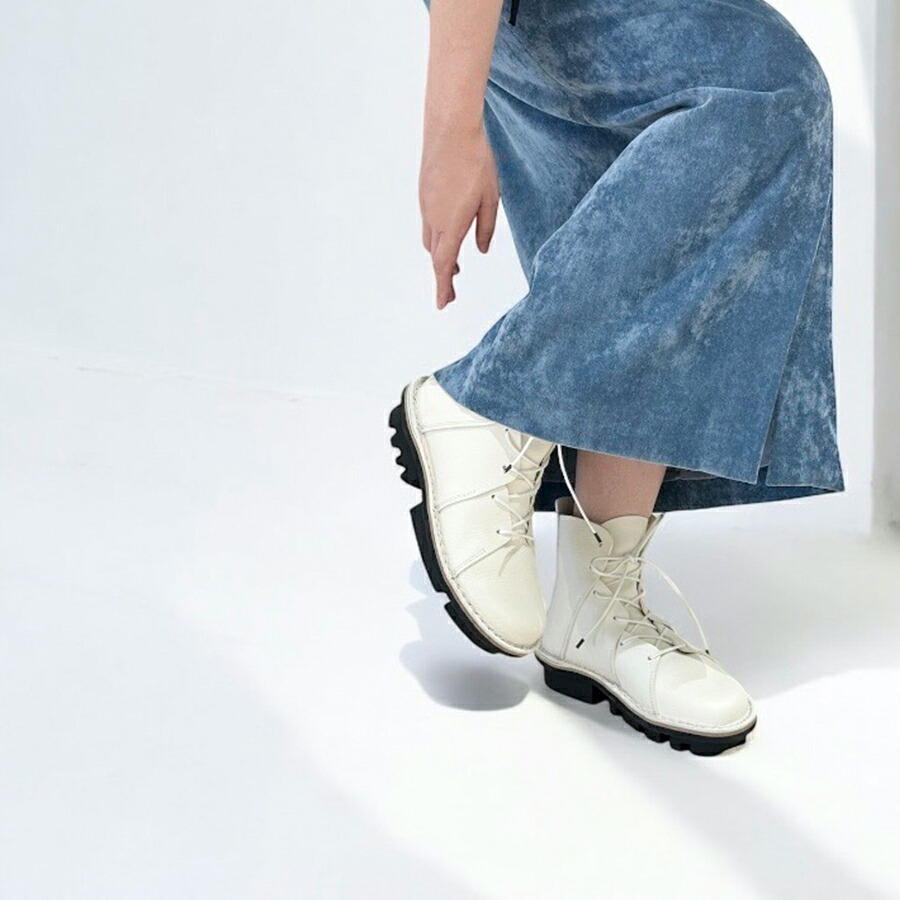 楽天市場】trippen[トリッペン]/NOMAD-WAW[ノマド]/WHT-BK ショート