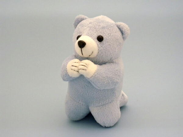 楽天市場】創価学会 グッズ 唱題クマさん【ホワイト・ベージュ・ブルー