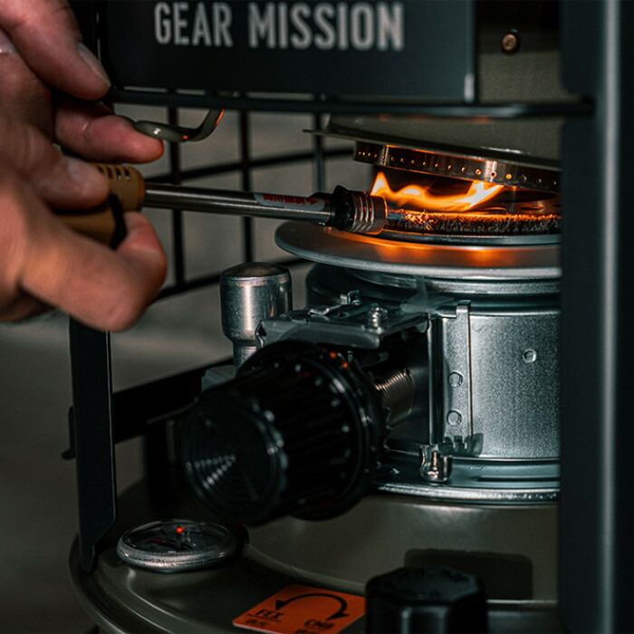 楽天市場】トヨトミ GEAR MISSION 煮炊き暖房用石油こんろ K3-GM1-G