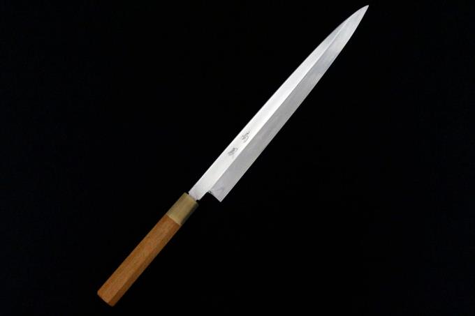 楽天市場】【中古】【極美品】高鳳 柳刃包丁 尺一 霞 青鋼 水牛朴柄