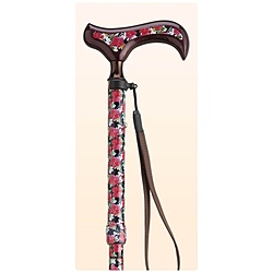 楽天市場】ケイホスピア 愛杖 伸縮タイプ Fx-12A レッド(大花柄) FX12A