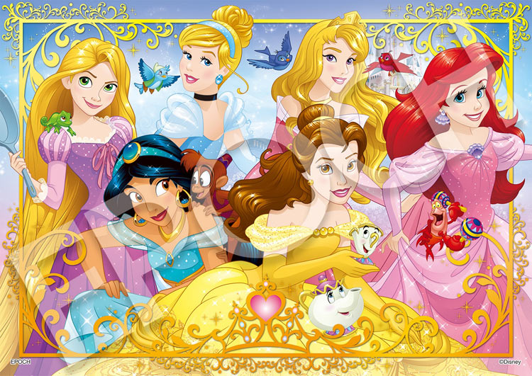 楽天市場】ジグソーパズル ディズニープリンセス 〜はじまる