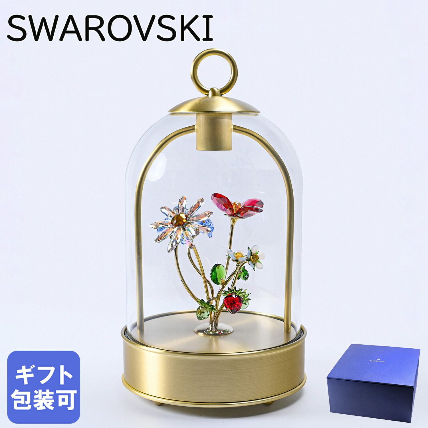 楽天市場】スワロフスキー SWAROVSKI クリスタルフィギュア Garden