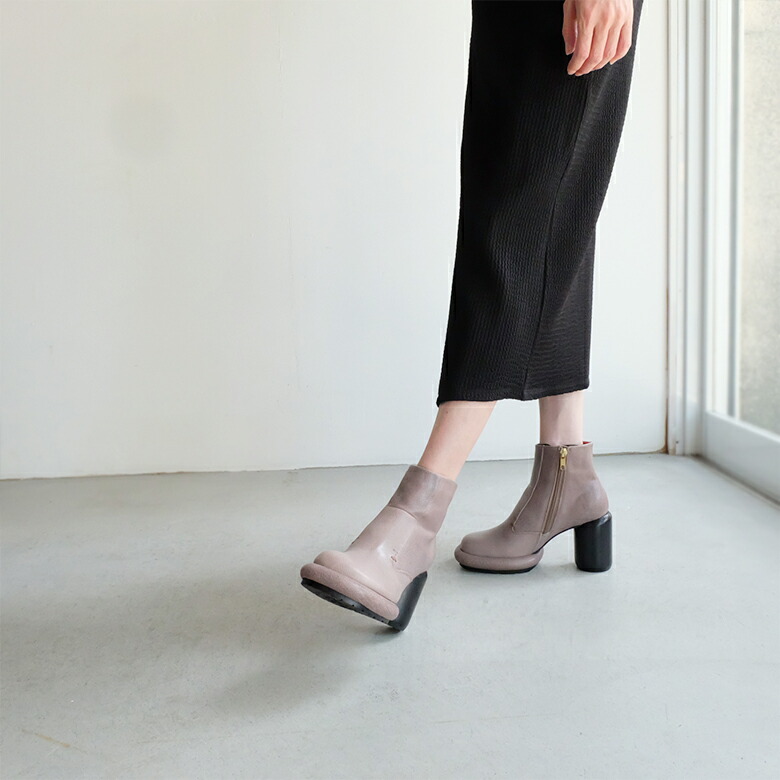 楽天市場】MANA マナ レディース ショートブーツ ヒール ファスナー