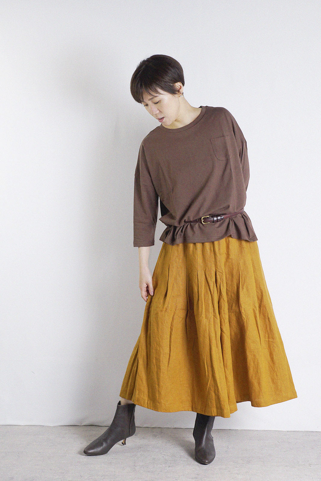 楽天市場】リネン100% ボリューム ガウチョパンツ 麻 ワイドパンツ