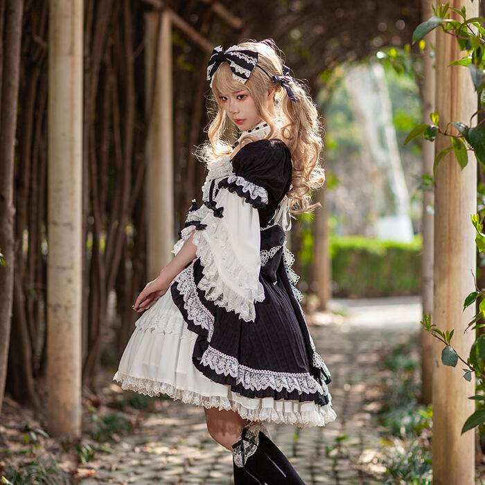 楽天市場】ロリータファッション ドール感 ワンピース ドレス 半袖