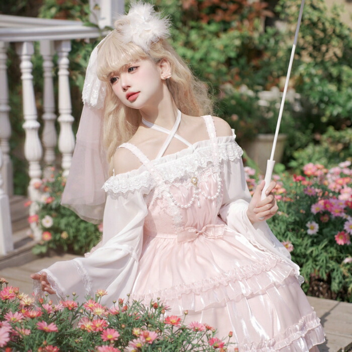 楽天市場】ロリータ ワンピース Lolita ジャンパースカート ドレス