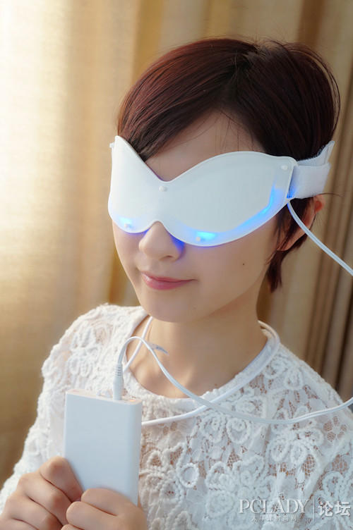 楽天市場】ニキビ跡 肌荒れ コラーゲン活性 LEDアイマスク BLUE 青色