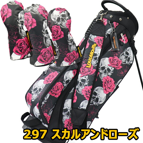 楽天市場】ラウドマウス スタンドバッグ / ヘッドカバー 297スカル