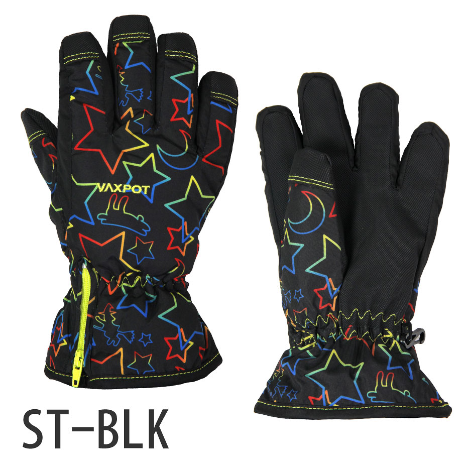 楽天市場】【送料無料】スキー グローブ ジュニア キッズ 5本指 VAXPOT