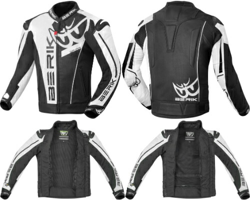 楽天市場】Berik ベリック VisionGP Motorcycle Leather Jacket レザー