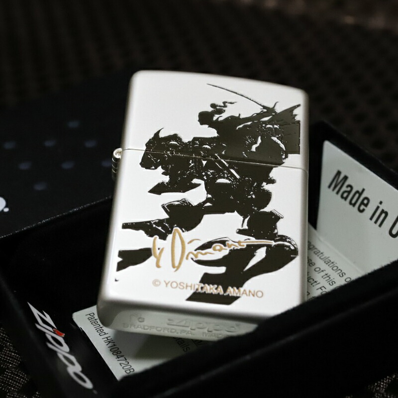 楽天市場】天野喜孝 ZIPPO ファイナルファンタジー 6 ジッポー