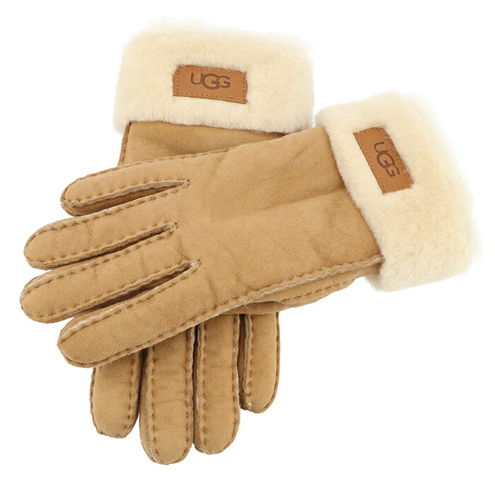楽天市場】アグ UGG 手袋 W TURN CUFF GLOVE スエード シープファー
