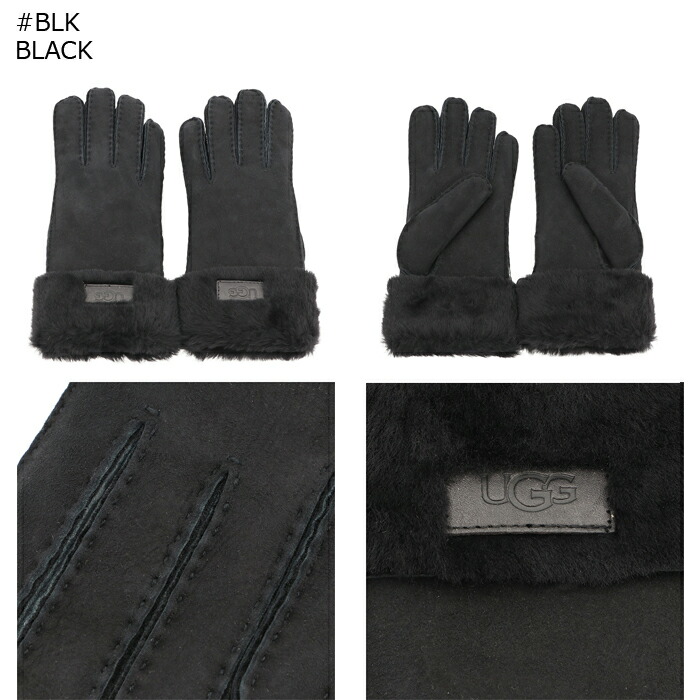 楽天市場】アグ UGG 手袋 W TURN CUFF GLOVE スエード シープファー