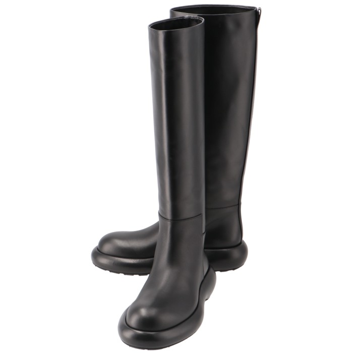 楽天市場】ジル サンダー JIL SANDER ロングブーツ フラット レザー