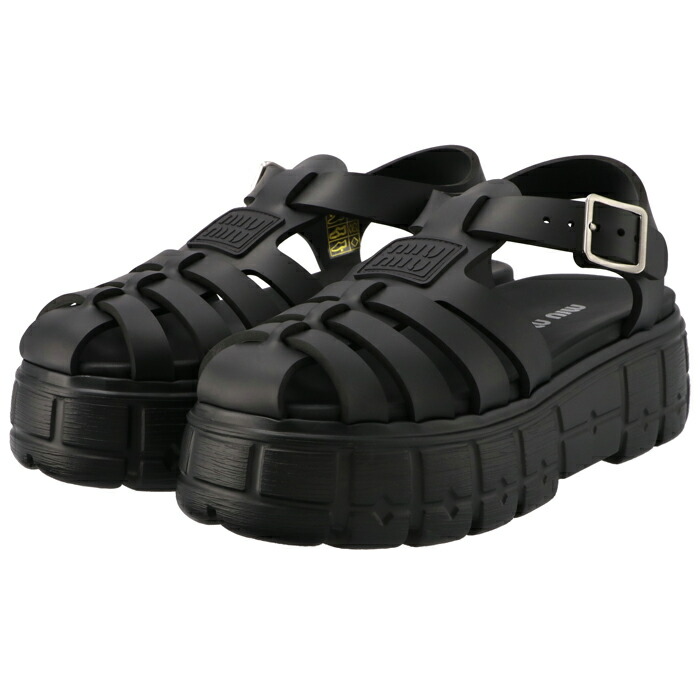 楽天市場】ミュウミュウ MIU MIU サンダル EVA プラットフォーム