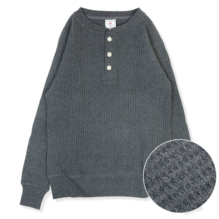 楽天市場】JE MORGAN ジェーイーモーガン ビッグワッフル ヘンリー