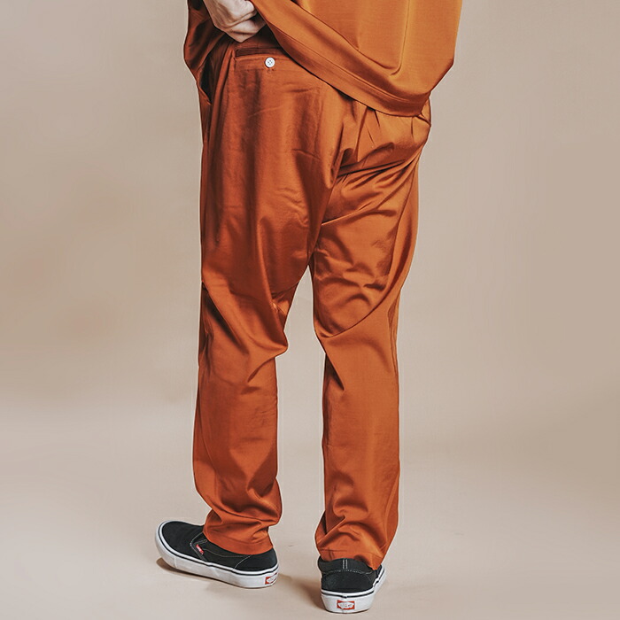 ナストイズ アメリカンワナビー オレンジオーバーオール・パンツセット