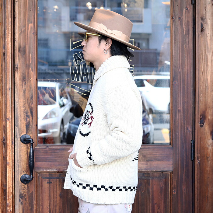 楽天市場】WEIRDO ウィアード / 「FUCK U - COWICHAN / IVORY