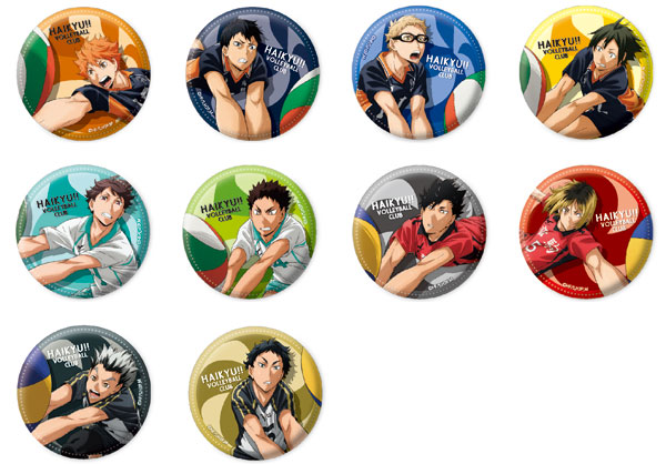 楽天市場】【特典】ハイキュー！！ 缶バッジコレクション 10個入りBOX