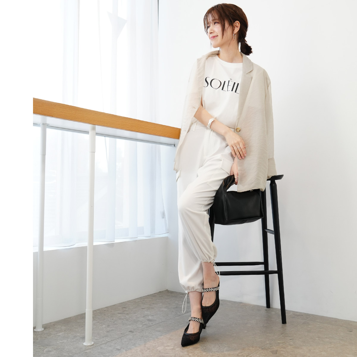 楽天市場】ミュール 疲れない 歩きやすい シアー ビジュー ドット