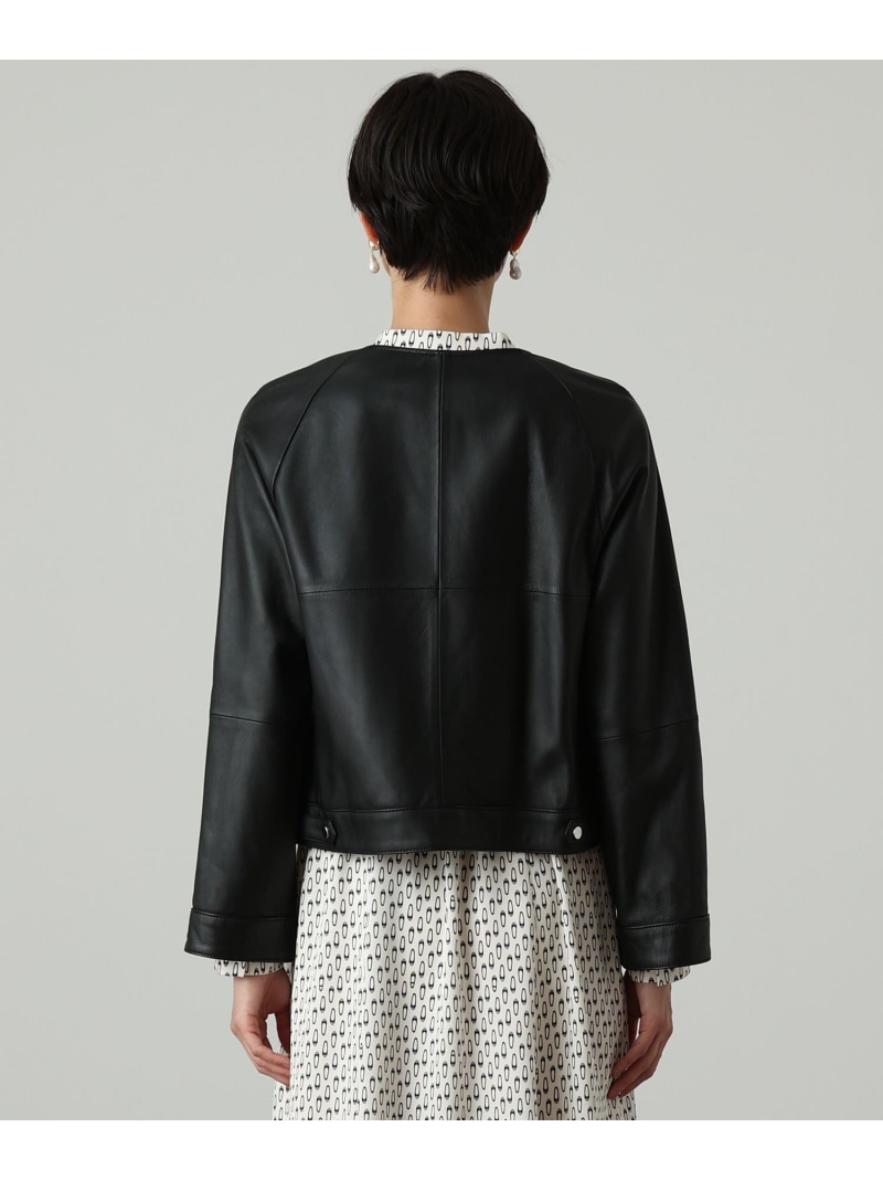 楽天市場】ラムレザーファスナーブルゾン ANAYI アナイ ジャケット