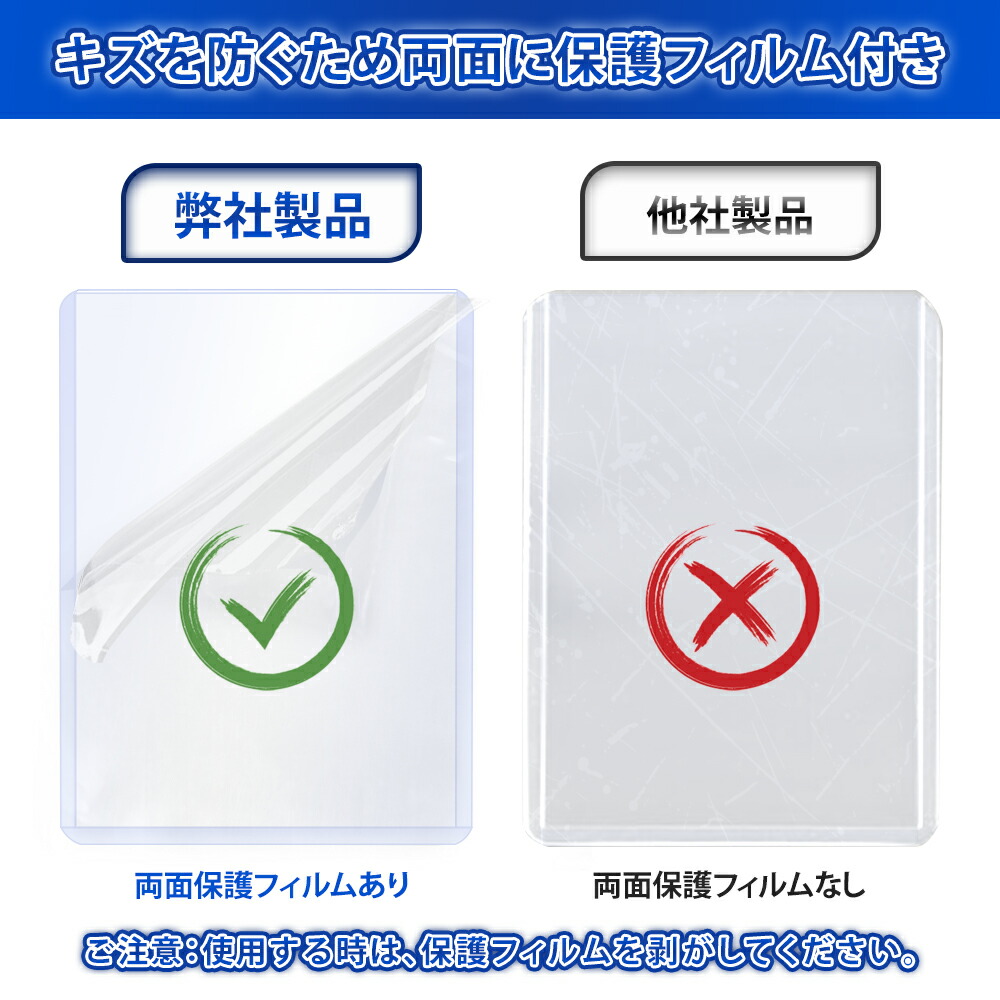 楽天市場】トップローダー 硬質ケース 大容量 キズ防止 フィルム付き