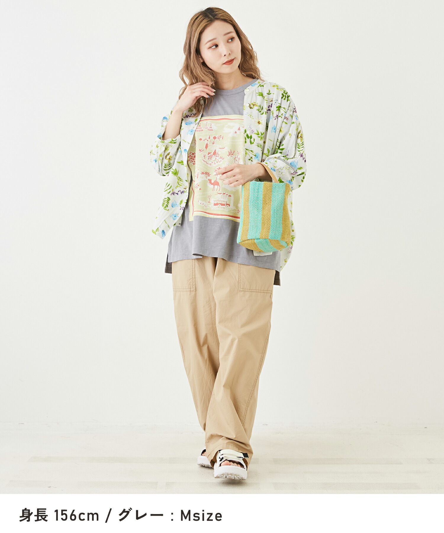 楽天市場】花柄ブラウス / cube sugar evo. (キューブシュガーエボ