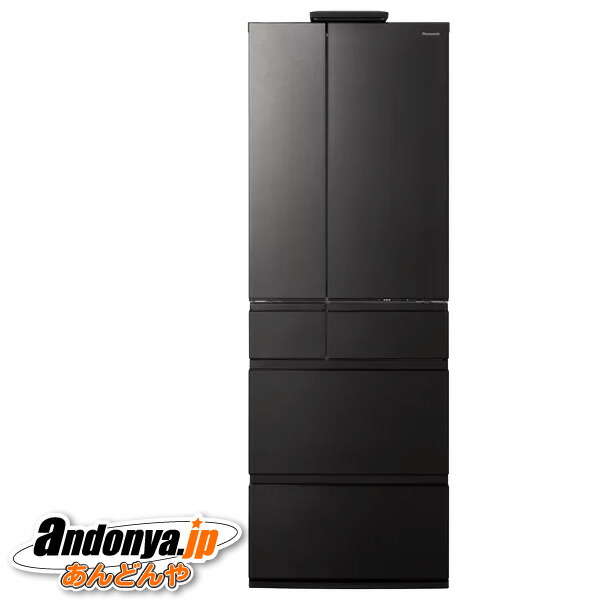 楽天市場】《送料区分E》パナソニック 525L 冷凍冷蔵庫 NR-F53CV1-K