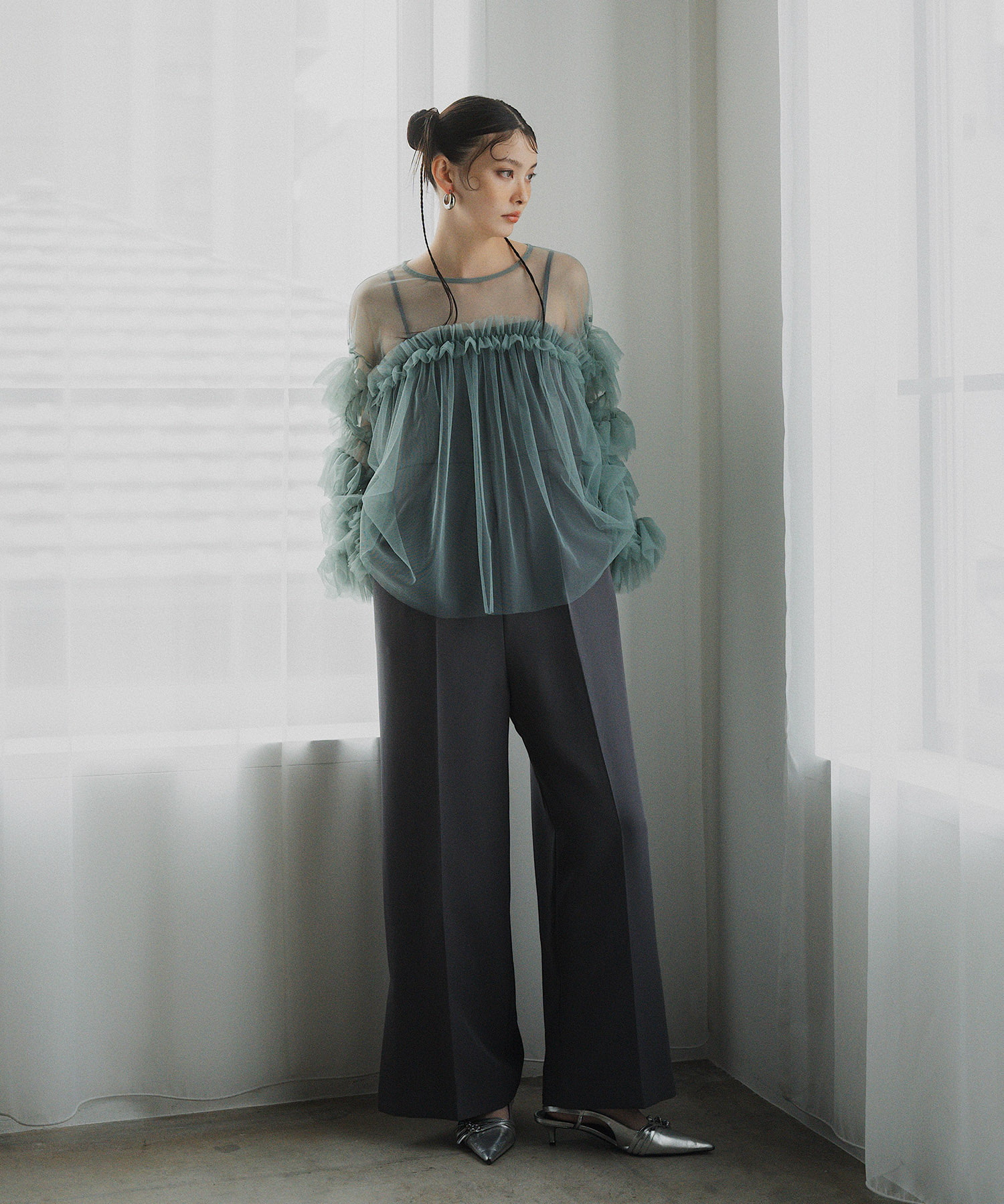 楽天市場】【公式】 ANDRESD アンドレスド 【 decorative tulle tops