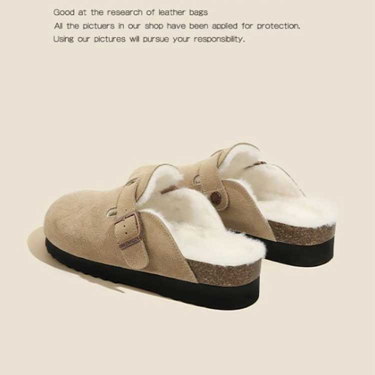 楽天市場】防寒 仕事履き ボア付き ファー あったか サンダル 靴 サボ