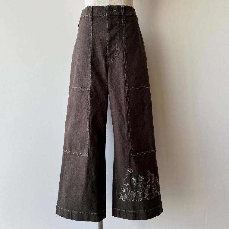 楽天市場】ワイドパンツ（ブランドアルベロベロ）（ボトムス